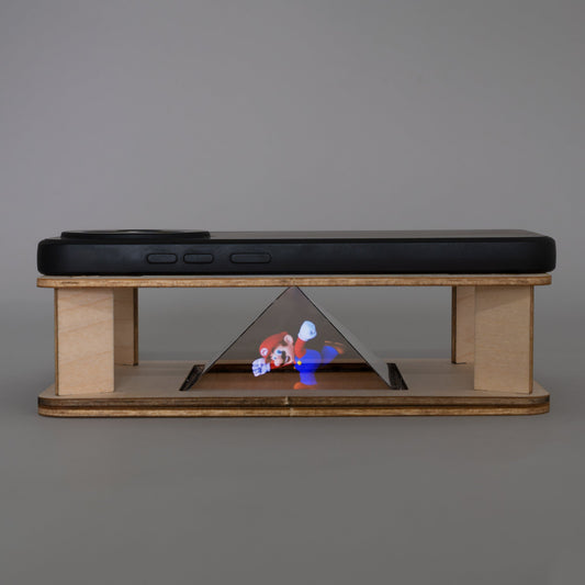 Hologram Projector STEM Kit – Smartphone Reflection Display Kitsville