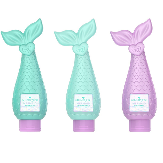 Mermaid Hair and Body Essentials – 3-Piece Set Glimmer Wish