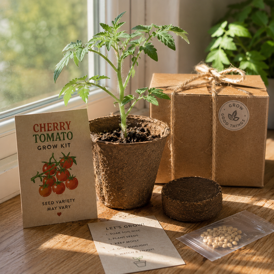 Cherry Tomato Grow Kit | Grow Your Own Tomatoes at Home CYDesignStudio