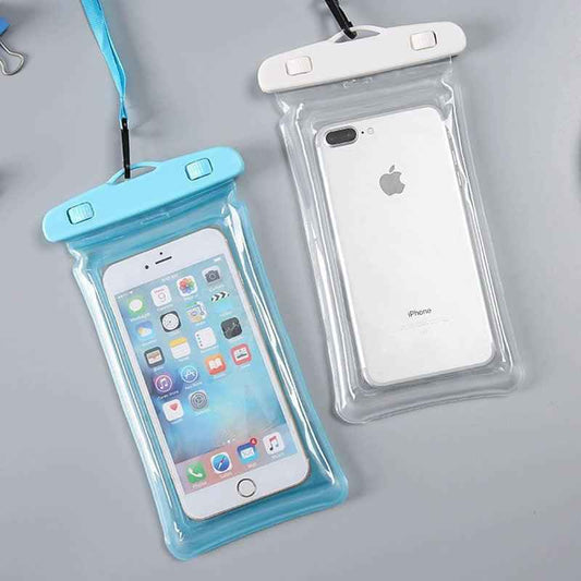 Phone Pouch 2-Pack – Blue & White Shaketea