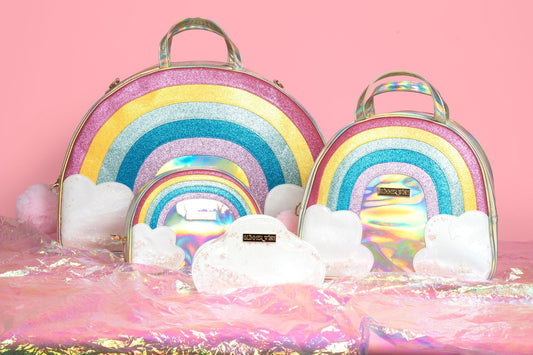 Unicorn Rainbow Travel Luggage Set – 4-Piece Bag Collection Glimmer Wish