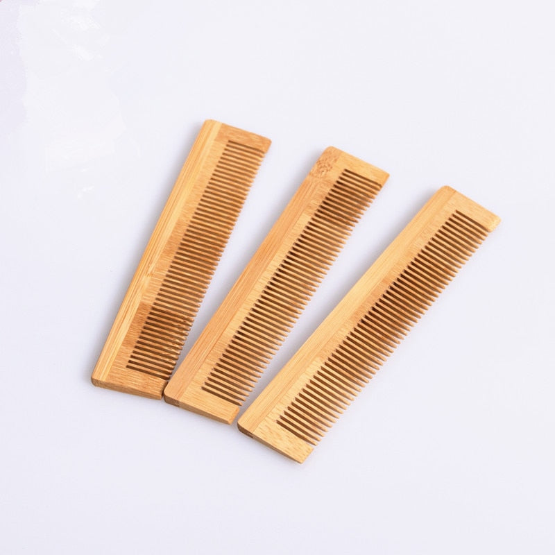 Bamboo Massage Hair Combs - Mermaid Quake