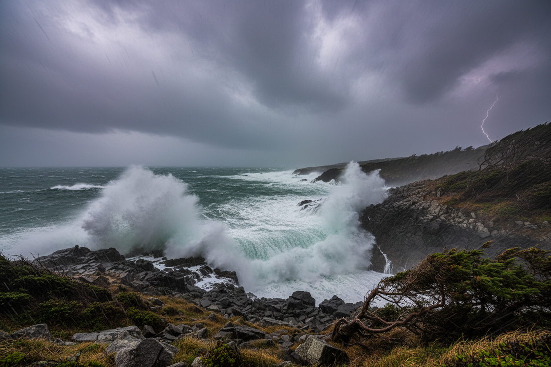 Coastal Survival Lessons From Wind, Rain, and Cold Water