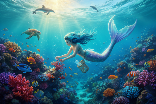 Earth Day from a Mermaid's point of view