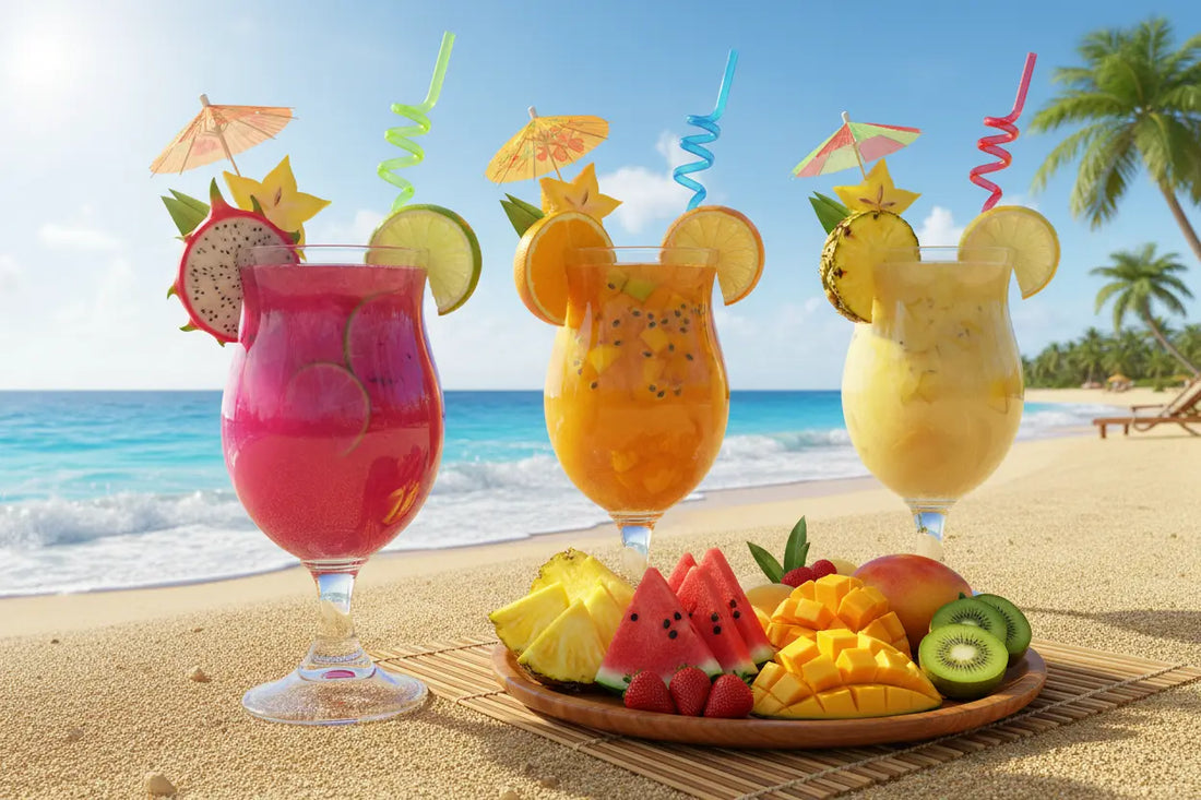 Fruity Mermaid Drinks for kids. (Healthy, Colorful, Party Perfect) Mermaid Quake
