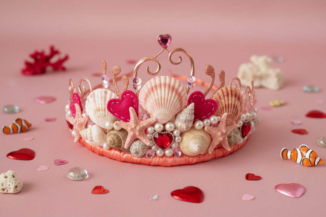 loving  eco friendly ideas for your young mermaid daughter on valentines day