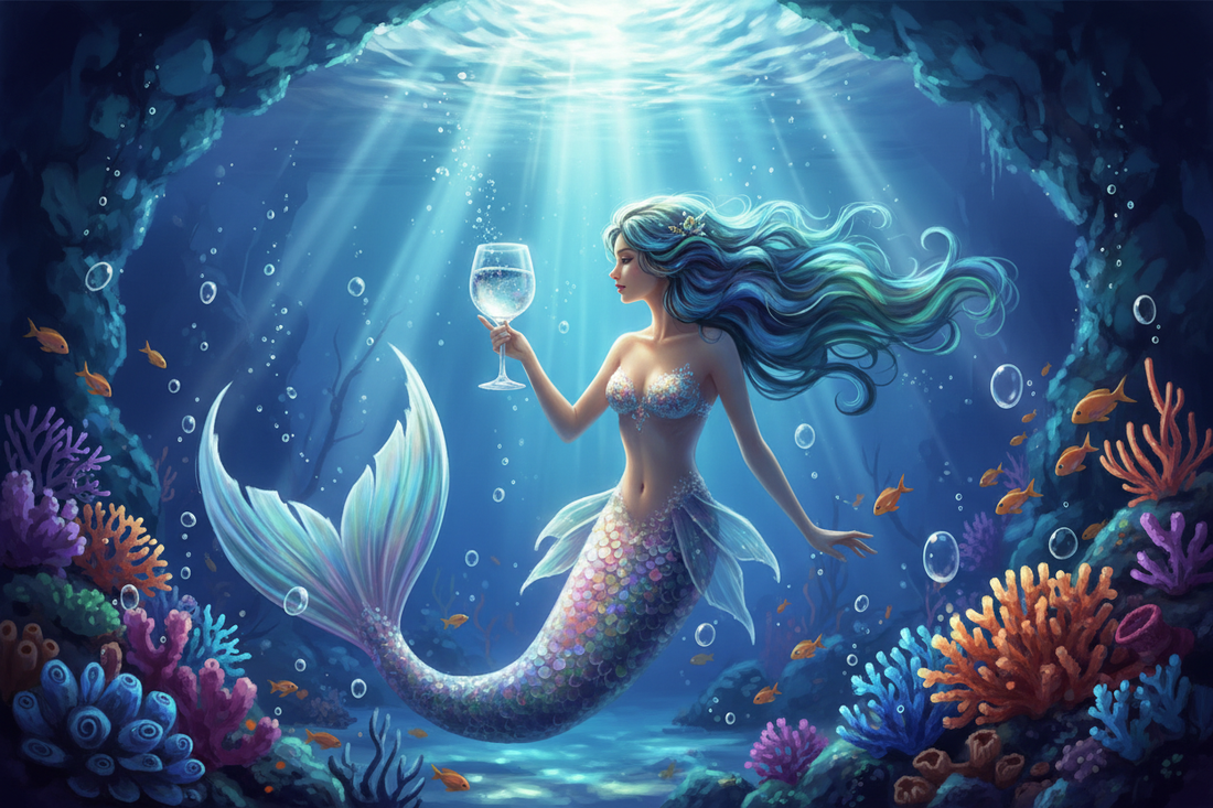 stay hydrated , as a mermaid on land