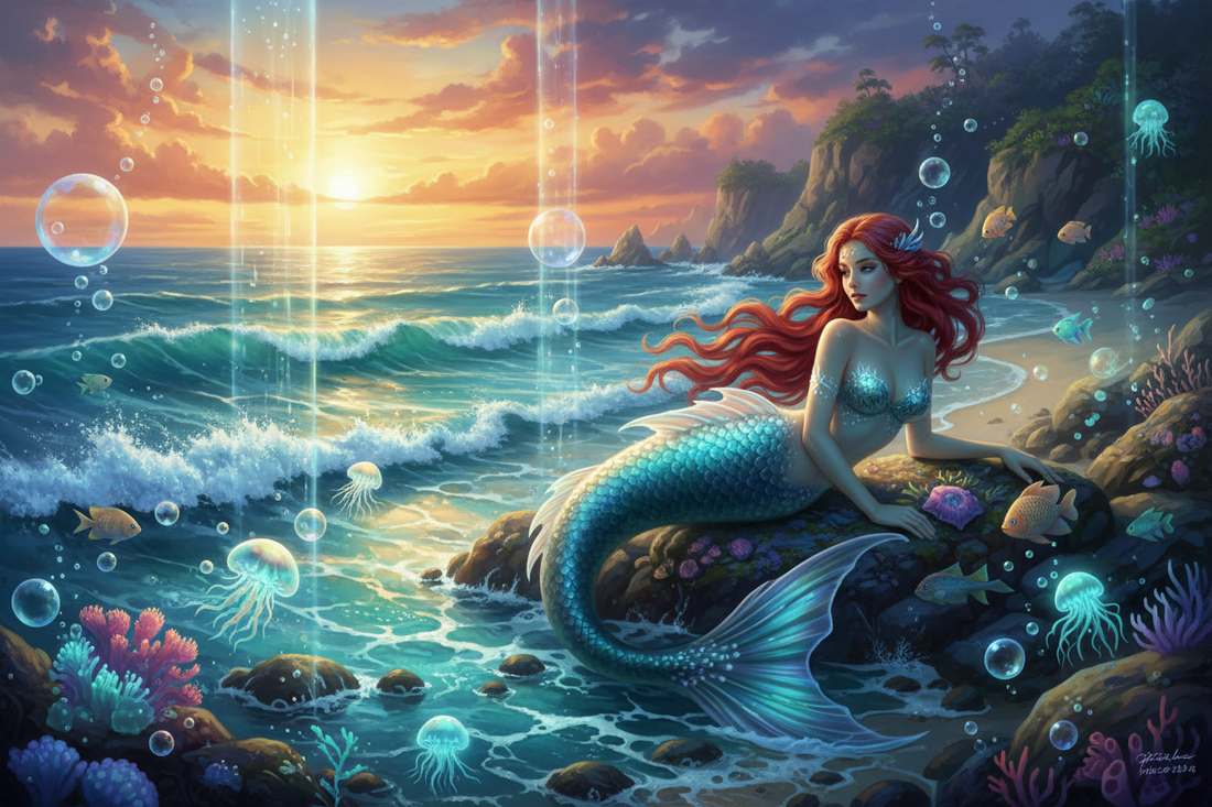Mermaid Magic by the Sea: A Simple Beach Birthday Party Kids Will Never Forget
