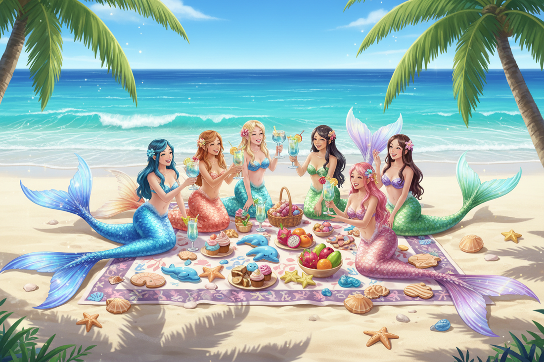 Beach Picnic Meets Mermaid Magic, A New Kind of Kids Party