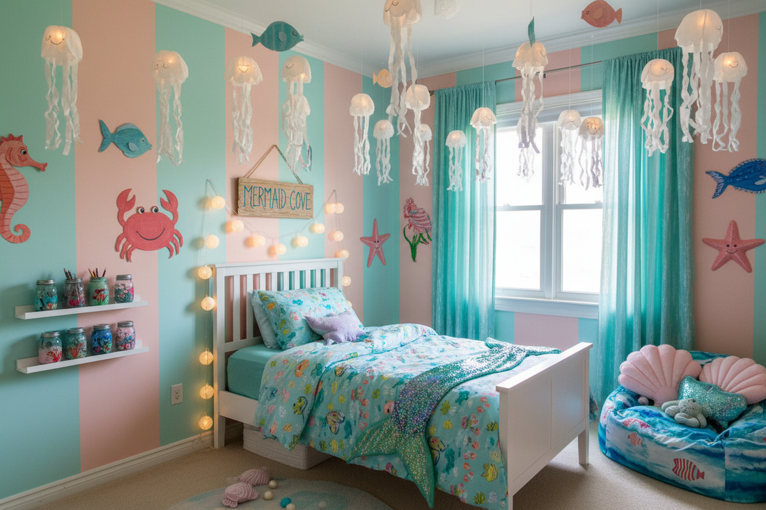 How to Create a Mermaid-Inspired Playroom or Bedroom