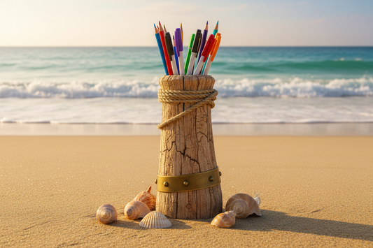 Peg Leg Pencil Holder