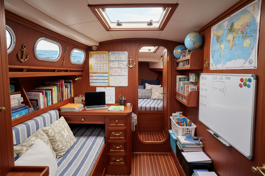 sailboat upgrades to make it a perfect home school