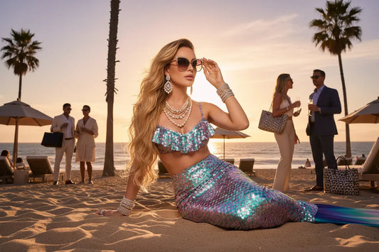 Mermaid Beach Birthday Parties that actually work, in Southern California Mermaid Quake