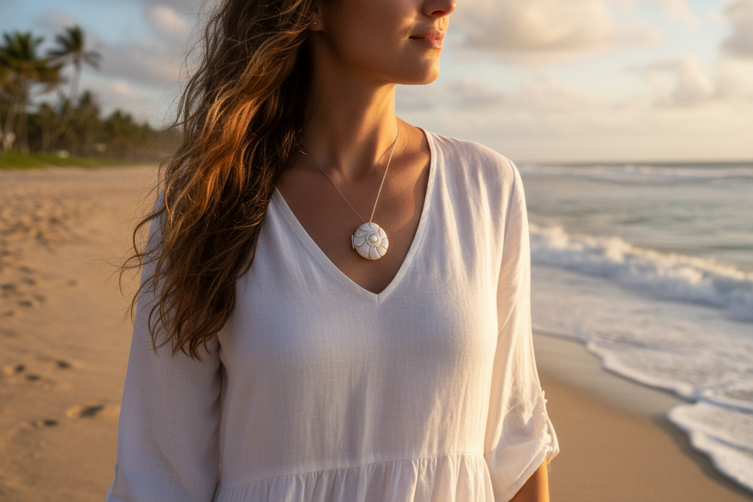 Seashell Jewelry and Beach Fashion