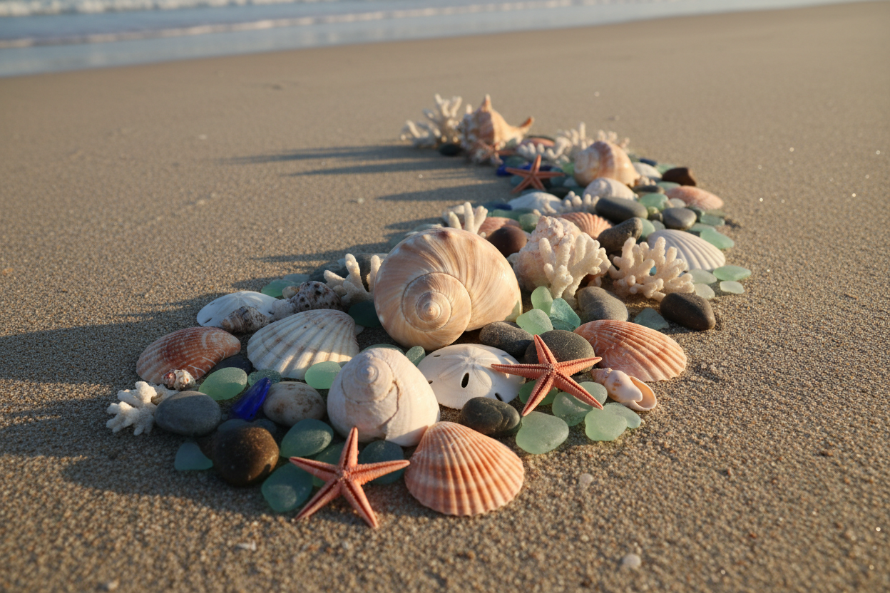 Seashells and Ocean Treasures