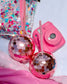 Pink Disco Ball Sipper Bundle (set of 6)