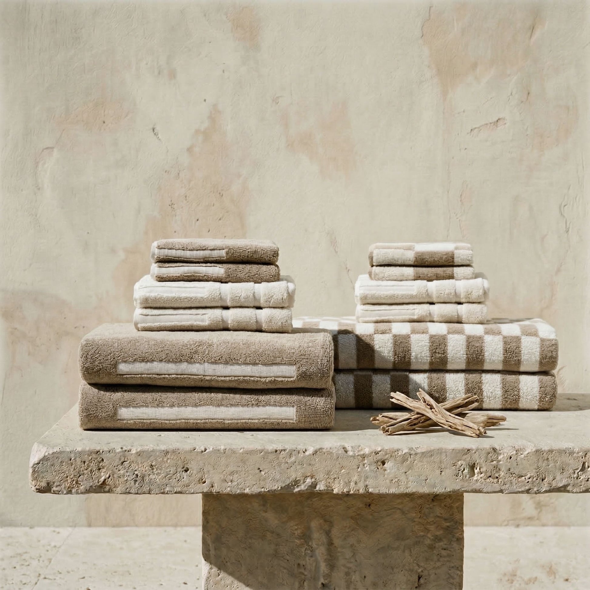 Pietra Australian Cotton Towels Italic