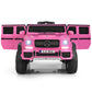 12V Licensed Mercedes-Benz Kids Ride On Car-Pink GBruno Store