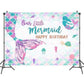 132Pcs/set Mermaid Balloon Arch Kit Mermaid Tail Balloons Mermaid Party Decoration Balloons For Party Girl Birthday Party Modern Decoration