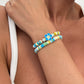 Bohemian Clay Flower Stretch Bracelet