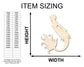 Unfinished Wood Cute Mermaid Siren Silhouette - Craft - up to 46" DIY
