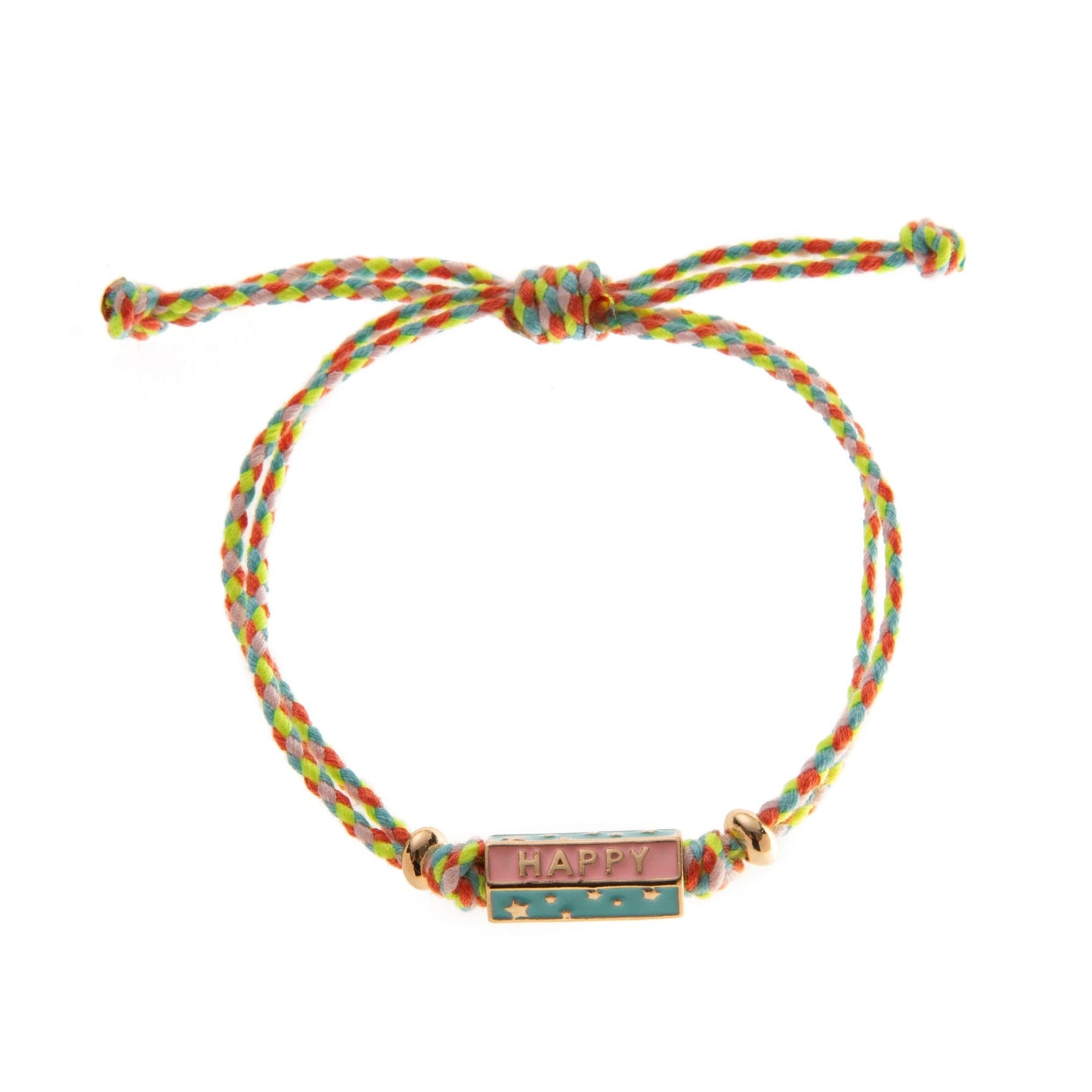 Bohemian style colorful love pendant necklace women's bracelet