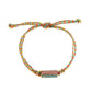 Bohemian style colorful love pendant necklace women's bracelet