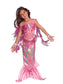 Pink Mermaid Child Girls Costume Size Small 4-6
