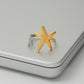 Starfish Shell Titanium Steel Ring