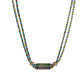 Bohemian style colorful love pendant necklace women's bracelet