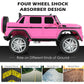 12V Licensed Mercedes-Benz Kids Ride On Car-Pink GBruno Store