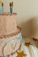 Birthday cake piñata (pink)