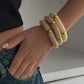Light luxury ins style beaded bamboo bracelet