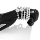 18k gold pearl stacking bracelet