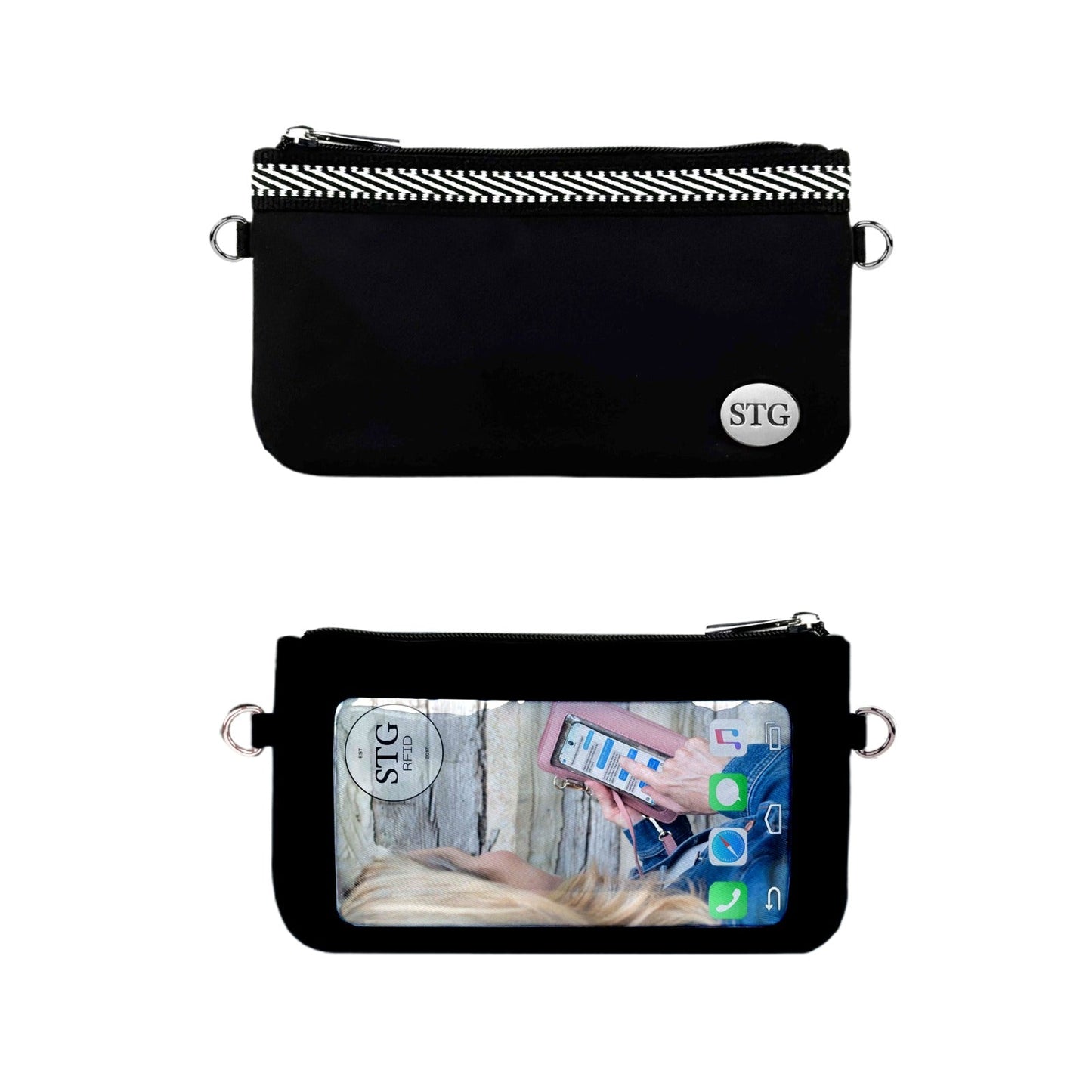 Active Catchy Clutch RFID Touchscreen Phone Purse