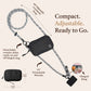 Active Crossbody Phone Strap with RFID Pouch & Wristlet