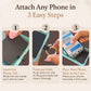 Active Crossbody Phone Strap with RFID Pouch & Wristlet