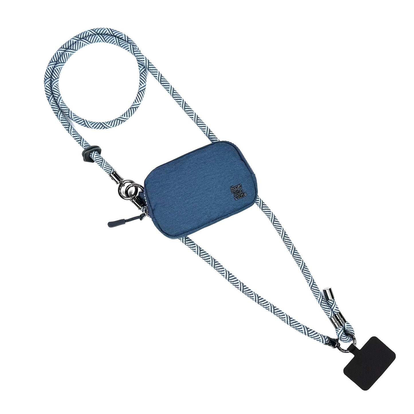 Active Crossbody Phone Strap with RFID Pouch & Wristlet