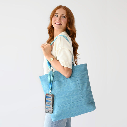 Active Tote Bag with Rope Handle & Phone Wristlet SaveTheGirls