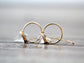 Albatross Earrings - Crystal Quartz