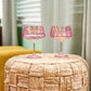 Pretty in Pink Reusable Coupe Glasses (set of 4)