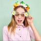 Party in the Palms Novelty Glasses