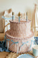 Birthday cake piñata (pink)
