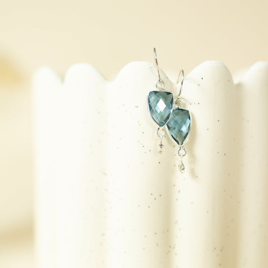 Isla Gemstone Jewelry Collection – Blue Quartz, Green Amethyst & Garnet PARKEN JEWELRY