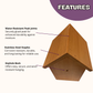 Chalet Bee House Complete Kit with Bee Certificate