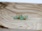 Crest Studs - Aventurine