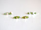 Crest Studs - Peridot