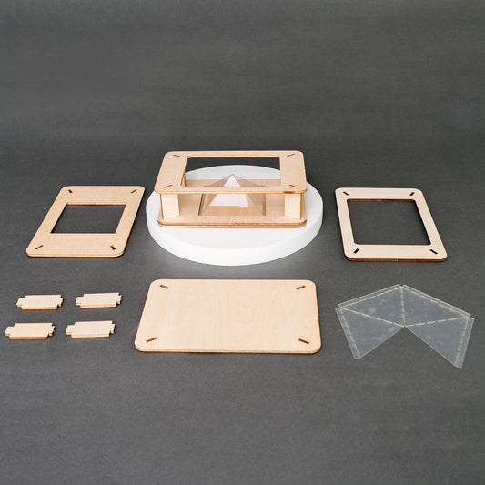 Hologram Projector STEM Kit – Smartphone Reflection Display Kitsville