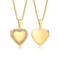 Heart Photo Locket Necklace for Women | Openable Stainless Steel Promise Jewelry