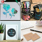 Holographic Permanent Adhesive Vinyl Sheets | Craft Decals for Cups, Walls, and Signs